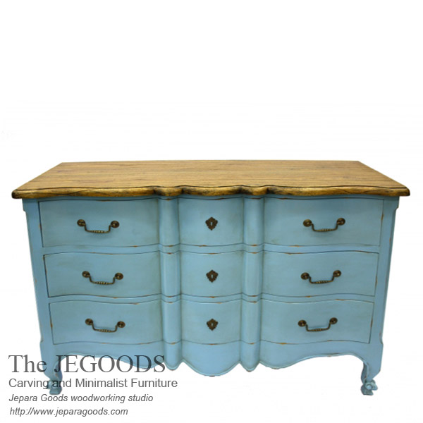 Chest of Drawer Rustic Shabby