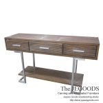 Iron Wood Console Table