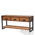 Charles Rustic Console Table