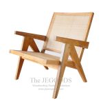 Jeanny Living Chair Teak Rattan