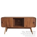 Buffet Radio Style – Vintage Retro Sideboard Teak Furniture Jepara