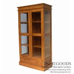 Colonial Crystal Cabinet Display