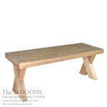 X Leg Bench